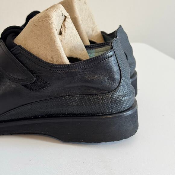 Thierry Rabotin Lena Walking Shoes Womens 8 Black Leather Slip On Made in Italy - Picture 7 of 13